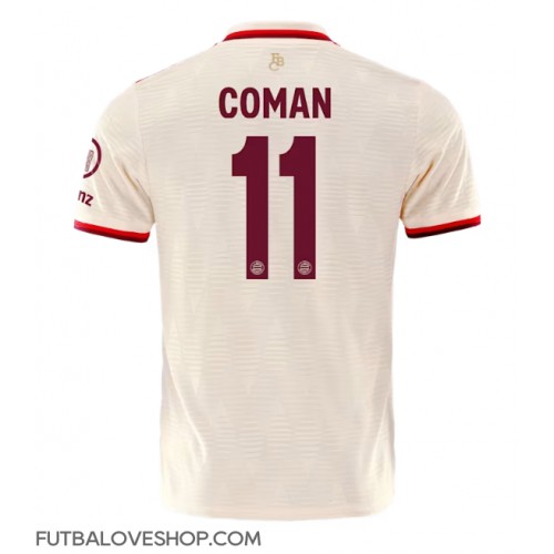 Dres Bayern Munich Kingsley Coman #11 Tretina 2024-25 Krátky Rukáv